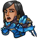 😩 emoji Overwatch Telegram sticker 23 of 25