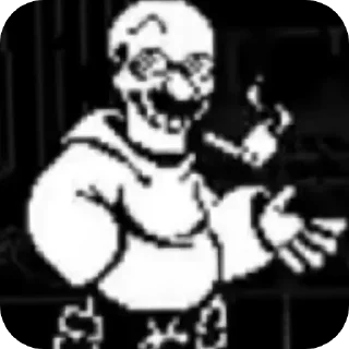 🚬 emoji UnderSwap Papyrus Telegram sticker 6 of 35