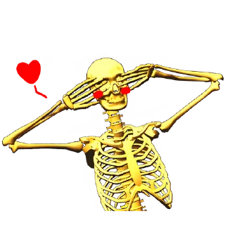 ❤️ emoji Груда костей 3D @Nyasticks Telegram sticker 14 of 41