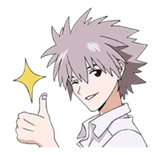 😉 emoji @AllAnimeStickers x @Earth928B Telegram sticker 21 of 35