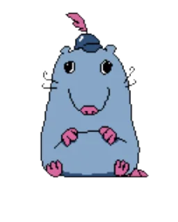 😔 emoji Rats by @pizzza_tower Telegram sticker 9 of 30