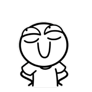🌟 emoji Ода стикмен @Pushin0_0 Telegram sticker 7 of 14