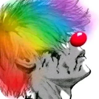🤡 emoji клоуны @stickers_oma Telegram sticker 21 of 68