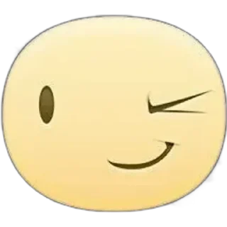😉 emoji old Facebook emojis by @k0k0br34k Telegram sticker 21 of 31