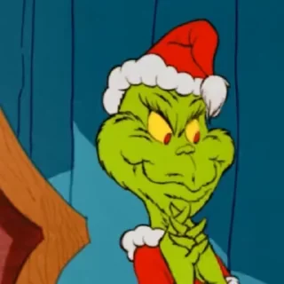 😈 emoji @vibesofread Old Grinch Telegram sticker 23 of 35
