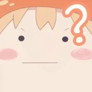 🤨 emoji БОЛЬШЕ ⇨ @CLOOBHUB АНИМЕ СТИКЕРЫ ТГ ANIME TG Telegram sticker 9 of 53