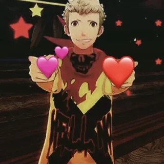 ❤️ emoji Мальчики персоны Telegram sticker 21 of 120