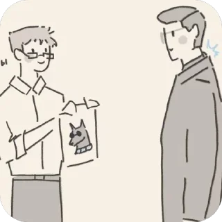 🫥 emoji Папы Telegram sticker 23 of 26
