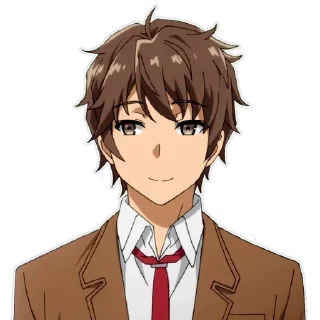 🙂 emoji БОЛЬШЕ ⇨ @CLOOBHUB АНИМЕ СТИКЕРЫ ANIME STICKERS ТГ Telegram sticker 17 of 53