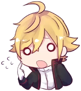 ❤️ emoji БОЛЬШЕ ⇨ @CLOOBHUB АНИМЕ СТИКЕРЫ ANIME STICKERS Telegram sticker 17 of 24