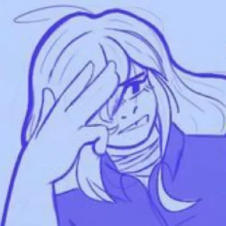 🙄 emoji Vanessa/Vanny Fnaf9 arts Telegram sticker 22 of 120
