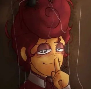 🕷 emoji red wally Telegram sticker 16 of 18