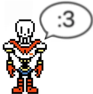 🌟 emoji {+}~Underverse Telegram sticker 20 of 109