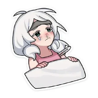 🤧 emoji Оля: Зайчик | @Lerkin1 Telegram sticker 13 of 33
