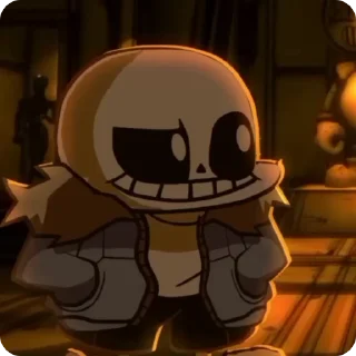 Sticker from Indie Cross Sans