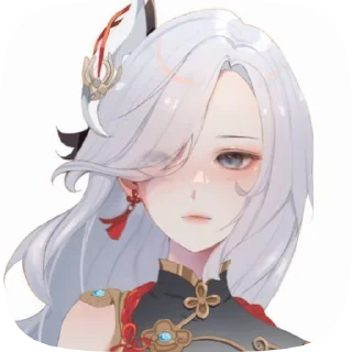 🌟 emoji shenhe  by @qwe1ma Telegram sticker 14 of 51
