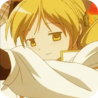 😏 emoji Tomoe🌼Mami @MadokaMagicaDailyConfession Telegram sticker 15 of 120