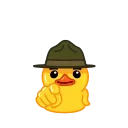 🫵 emoji Telegram Ducks @GimmeStickerBot Telegram sticker 10 of 118