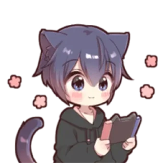 ⭐ emoji коть от @luvgren Telegram sticker 9 of 120