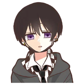 😐 emoji Милая парочка @Nyasticks Telegram sticker 9 of 41