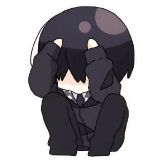 😔 emoji Милая парочка 4 @Nyasticks Telegram sticker 20 of 41