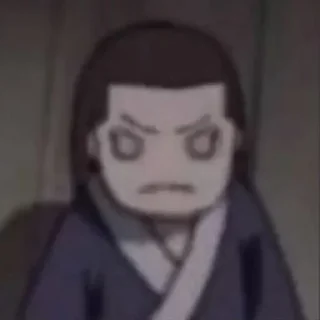 😡 emoji naruto mood faces Telegram sticker 10 of 26