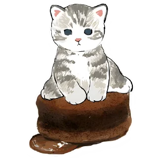 🧢 emoji Сладкие котята @Nyasticks Telegram sticker 15 of 41