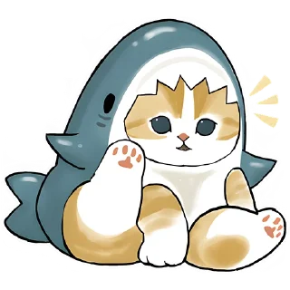 Sticker from Акулы и котята 4 @Nyasticks