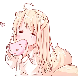☺️ emoji Некомия 4 @Nyasticks Telegram sticker 9 of 33