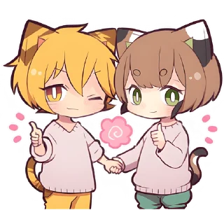 Sticker from Весенние котята @Nyasticks