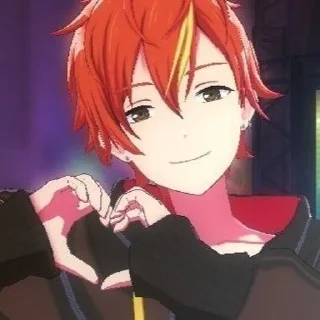 ❤️ emoji Акито и Тойа Telegram sticker 7 of 73
