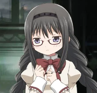 ❤️ emoji homura akemi Telegram sticker 18 of 118