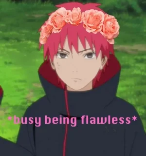 😄 emoji Sasori Telegram sticker 16 of 88