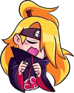 🌟 emoji deidara sempai :: @akonsx Telegram sticker 19 of 20