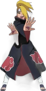 🌟 emoji deidara sempai :: @akonsx Telegram sticker 5 of 20