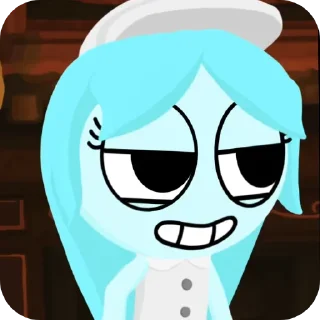 👻 emoji 𝆹𝅥 𝆭  –ℂ𝕠𝕟𝕟𝕚𝕖!!『🩵👻』 Telegram sticker 17 of 120