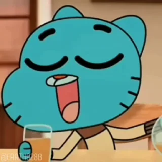 😍 emoji TAW of Gumball • @Earth928B Telegram sticker 23 of 50
