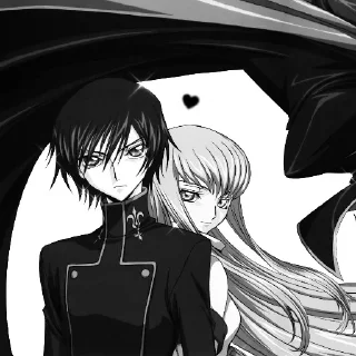 Sticker from Code Geass ⸝⸝> ·̫ <⸝⸝ 
by @e3nchant1x