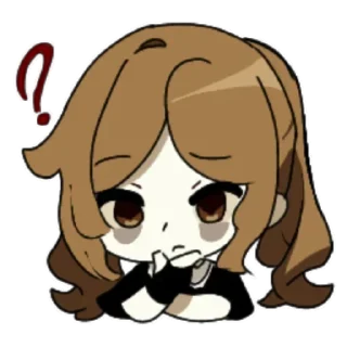 ❓ emoji Кто-то Telegram sticker 8 of 21