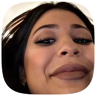 😀 emoji Kylie Jenner • @S97MX Telegram sticker 7 of 25