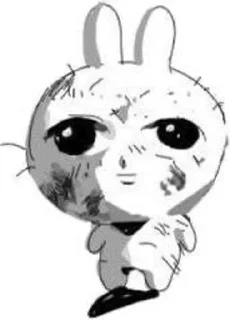 🥺 emoji sad ugly creatures Telegram sticker 15 of 76