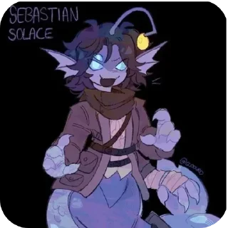 🌟 emoji Sebastian Solace! (2) Telegram sticker 8 of 120