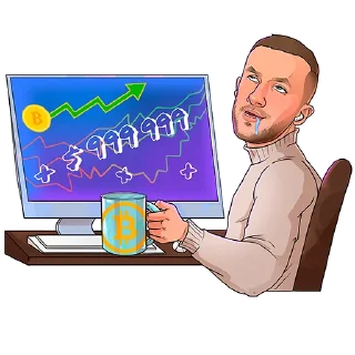 🤑 emoji ALEX TOKAR Telegram sticker 8 of 11