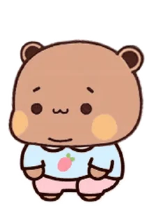 ☺ emoji Dudu & Bubu 10 @twix_bears Telegram sticker 23 of 120