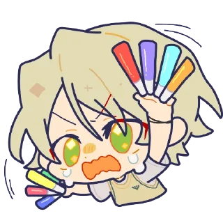 😭 emoji KR Enstars Telegram sticker 10 of 32