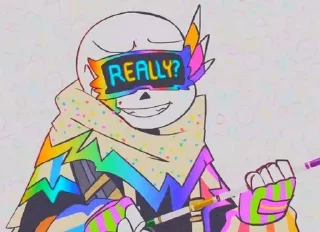 🌈 emoji FreshInk!Sans Telegram sticker 9 of 60