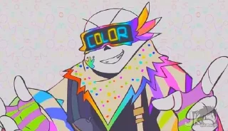 Sticker from FreshInk!Sans
