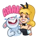 Sticker from Bucky & Becky