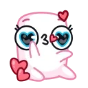 💖 emoji ❤️‍🔥 «Маршмеллита» — @VkontakteEmoji Telegram sticker 6 of 48