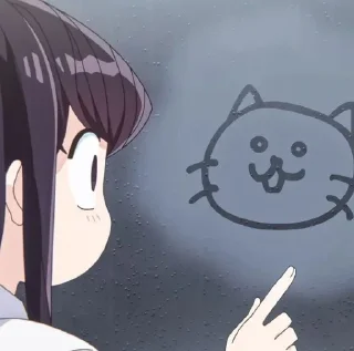 🌟 emoji 🎀Komi•Shouko🎀by @AnimeStickerrrs Telegram sticker 6 of 76